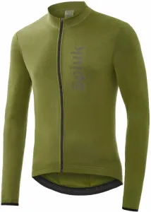 Spiuk Anatomic Winter Jersey Long Sleeve Khaki Green 3XL