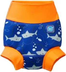 Dojčenské plavky splash about new happy nappy shark orange m