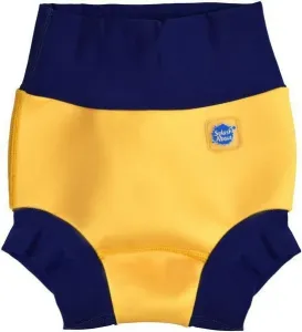 Plavky pre dojčatá splash about new happy nappy yellow/navy l