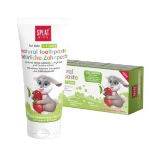 Splat Kids prírodná zubná pasta pre deti príchuť Strawberry & Cherry 50 ml