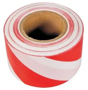 SPOKAR Páska výstražná červeno-biela 80mm x 250 ml