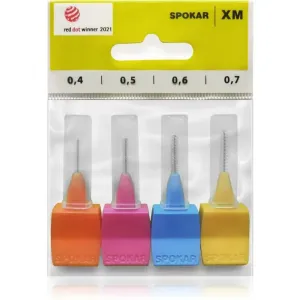 Spokar XM medzizubné kefky mix 0,4 - 0,7 mm 4 ks