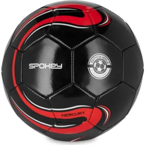 SPOKEY - MERCURY Futbalová lopta, veľ. 5, čierno-červená
