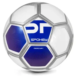 SPOKEY - MERCURY Futbalová lopta vel. 5 bielo - modrá