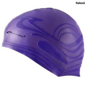 SPOKEY - SHOAL-Plavecká čiapka silikónová fialová