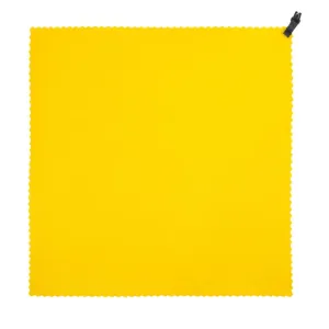 SPOKEY - NEMO rýchloschnúci uterák 40 x 40 cm, žltý s karabinou