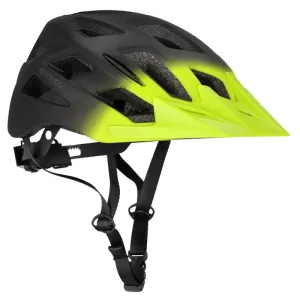 SPOKEY - POINTER Cyklistická prilba pre dospelých s LED červenou blikačkou, 58-61 cm, modro-zelená