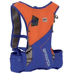SPOKEY - SPRINTER Cyklistický a bežecký batoh 5 l, oranžovo/modrý, vodeodolný