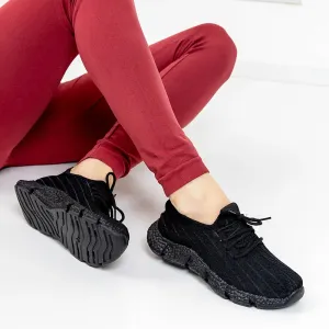 Čierne dámske športové topánky Noliko - Obuv