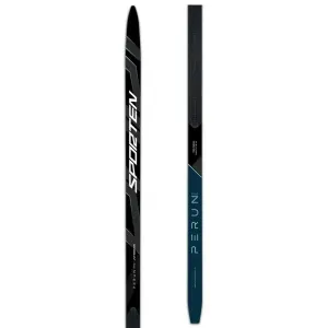 Sporten PERUN PRO SKIN M/H + NNN Bežecké lyže na klasiku so stúpacími pásmi, čierna, veľkosť