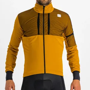 SPORTFUL Cyklistická zateplená bunda - SUPERGIARA - žltá #9344050