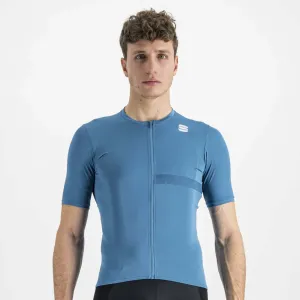 SPORTFUL Cyklistický dres s krátkym rukávom - MATCHY - modrá #2747200
