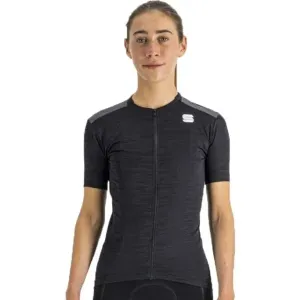 Sportful KELLY W SHORT SLEEVE JERSEY Dámsky cyklistický dres, čierna, veľkosť #4490397