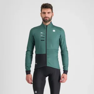 SPORTFUL Cyklistická zateplená bunda - TEMPO - zelená #9343995