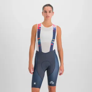 SPORTFUL Cyklistické nohavice krátke s trakmi - PETER SAGAN BODYFIT CLASSIC - modrá #9344121