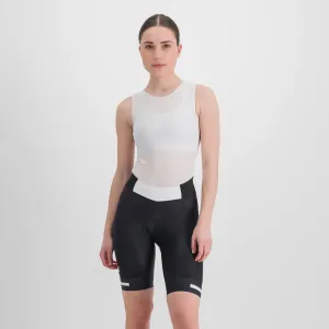SPORTFUL Cyklistické nohavice krátke bez trakov - NEO - čierna/biela #9344090