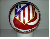 Unice loptička Atlético Madrid 1329 bielo-červená
