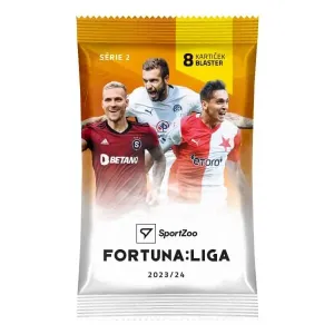 Sportzoo Futbalové karty Fortuna Liga 2023-2024 Blaster balíček 2. seria