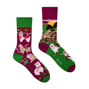 Unisex ponožky Spox Sox Machu Picchu Farebná 40-43 #821740