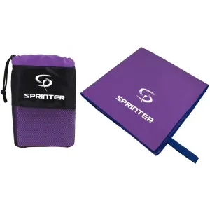 Sprinter TOWEL 70 x 140 CM Športový uterák z mikrovlákna, fialová, veľkosť os