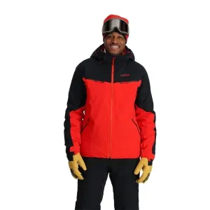 Spyder MONTEROSA Pánska lyžiarska bunda, červená, veľkosť L