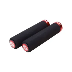 SRAM gripy - LOCKING GRIPS 129 mm - čierna/červená #8711724