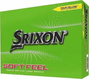 SRIXON SOFT FEEL 12 pcs Golfové loptičky, žltá, veľkosť