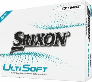 SRIXON ULTISOFT 12 pcs Golfové loptičky, biela, veľkosť os