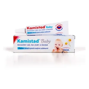 Kamistad Baby Masážny gél na zuby a ďasná, 10 ml