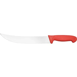 STALGAST HACCP-Mäsiarsky nôž, červený, 25cm