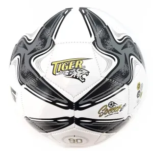 STAR TOYS - Futbalová lopta Tiger Soccer šedá size 5