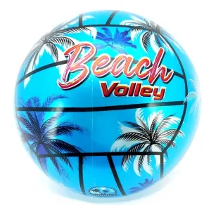 STAR TOYS - Volejbalová plážová lopta Beach Volley 2farby 21cm - modrá
