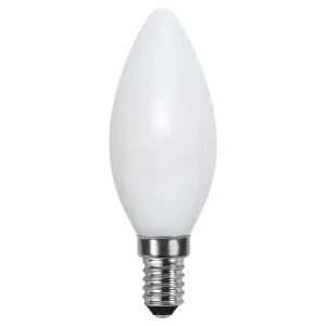 Sviečková LED žiarovka E14 2 700 K opál Ra90 4,7 W