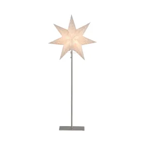 Stojacia hviezda Sensy mini, výška 83 cm, krémová