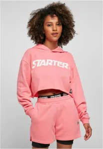 Ladies Starter Cropped Hoody pinkgrapefruit - Size:XL