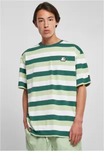 Starter Sun Stripes Oversize Tee darkfreshgreen/vintagegreen/white - Size:XL