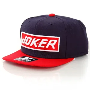 Joker Brand QS X Starter Snapback Navy Red - Size:UNI