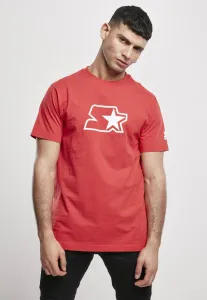 Pánske tričko Starter Small Logo Tee Farba: starter red, Veľkosť: S