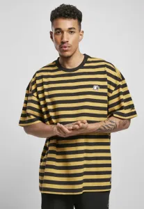 Pánske tričko Starter Small Stripes Farba: stategrey/goldensand, Veľkosť: S