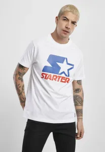 Pánske tričko Starter Two Color Logo Tee Farba: white, Veľkosť: L