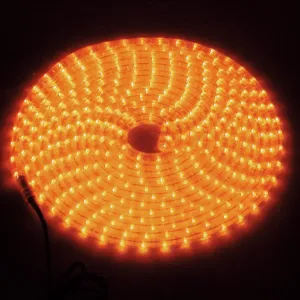 Lanové svetlo EUROLITE Rubberlight RL1 oranžové 5 m