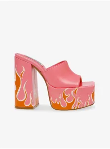 Papuče, žabky pre ženy Steve Madden - ružová, oranžová #6050268