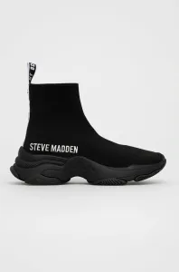 Topánky Steve Madden Master čierna farba, na plochom podpätku #6732713
