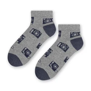 Socks 025-045 Melange Grey Melange Grey