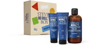 Steve´s Fresh Face All Day Steve's denný hydratačný krém 100 ml + umývací gél na tvár 100 ml + šampón na vlasy a fúzy 250 ml darčeková sada