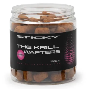 Sticky baits neutrálne vyvážené boilie the krill wafters dumbells 130 g