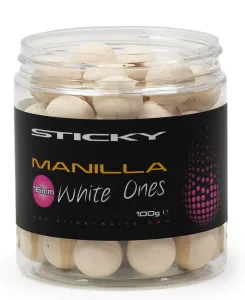 Sticky baits plávajúce boilies manilla pop-ups white ones 100 g-12 mm