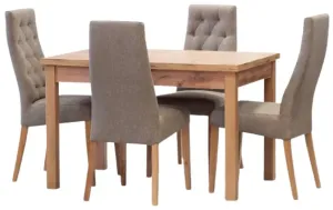STIMA Jedálenský set stôl UDINE / stolička IBIZA dub wotan