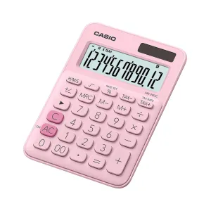 Kalkulačka Casio MS-20UC, pastelová ružová