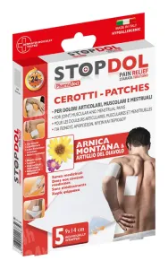 STOPDOL - Náplasť proti bolesti 5ks 9x14cm s Arnikou